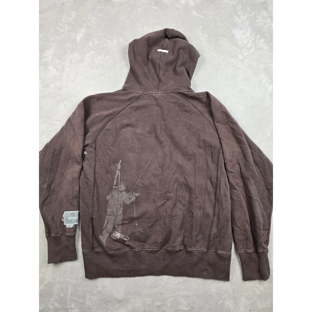 The North Face Hoodie Mens L Brown Retro 1970s First Ascents Sweatshirt *Read